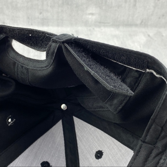 Redken 5th Avenue NYC Black Strap Back Ball Cap by Fersten Organic Cotton OSFA - Picture 11 of 13